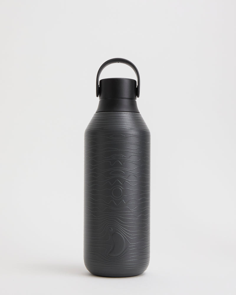 Chilly's - Series 3 Water Bottle, 500ml, Stereo Black