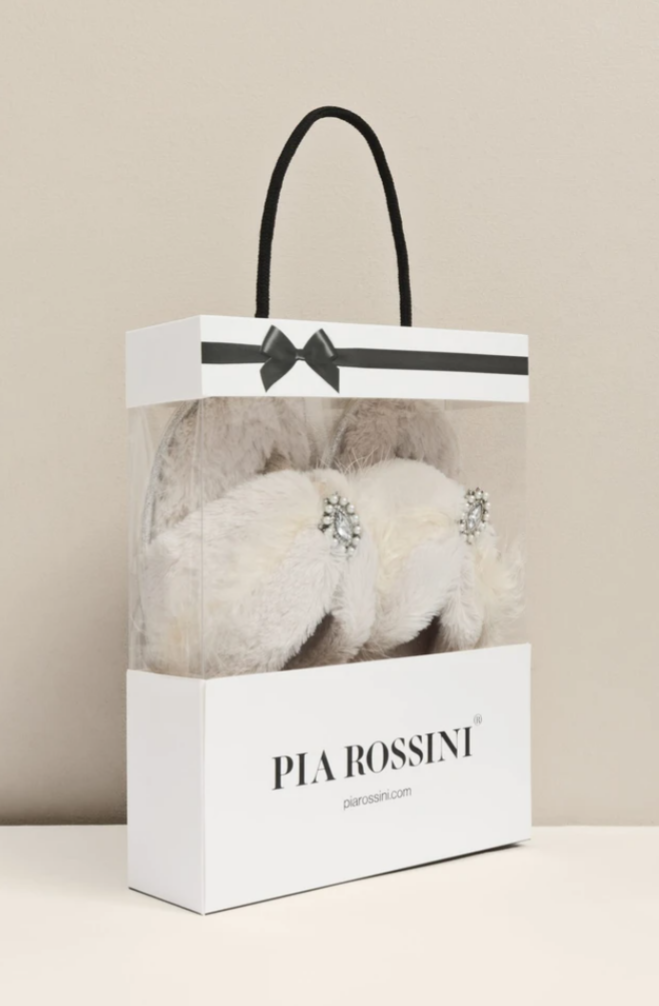 Pia Rossini Chloe Slippers - Taupe