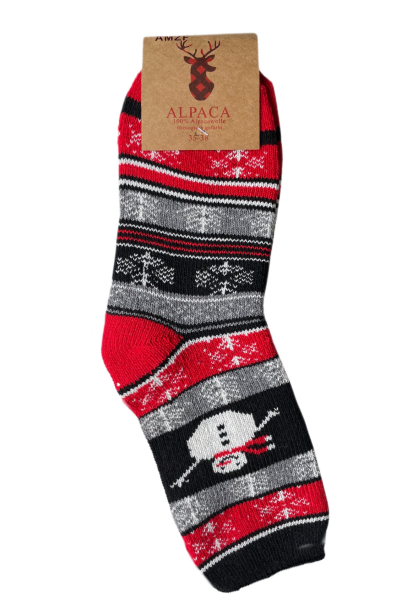 Alpaca Wool Socks Christmas Gift| UK 3-5 UK 6-8