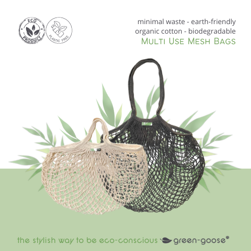 Mesh Shopping Bag Duo by Green Goose