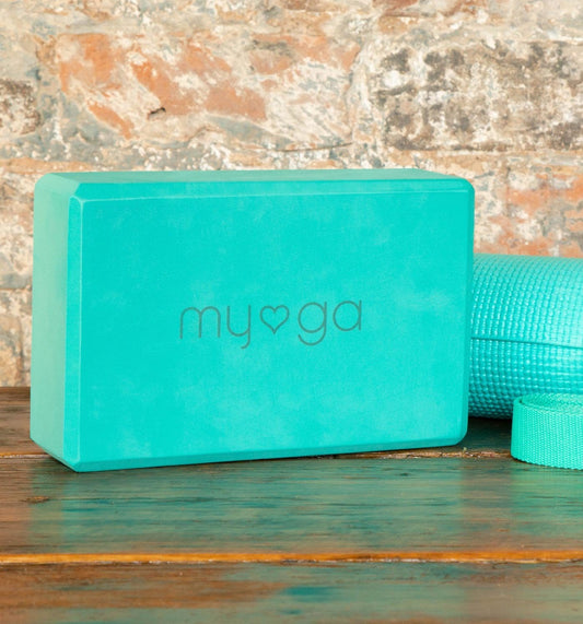 MYGA Foam Yoga Block - 2 Colour Options