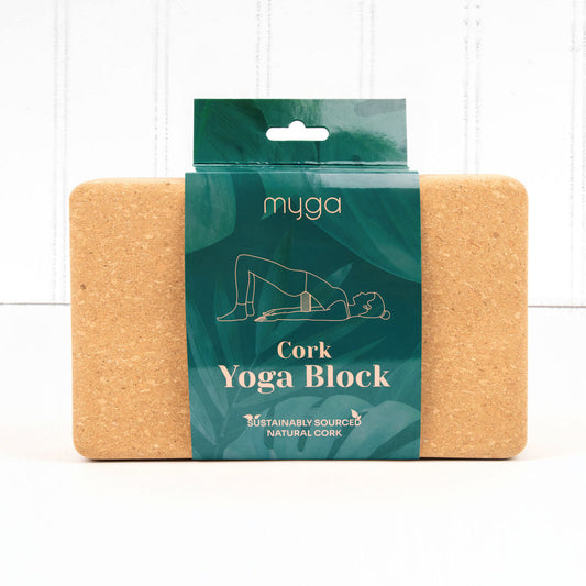 Myga Eco Cork Yoga Block