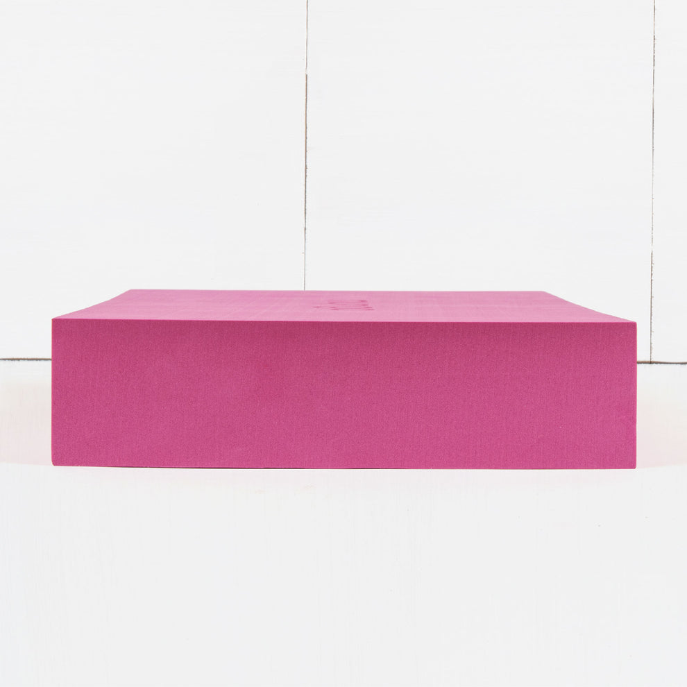 Extra Large Foam Yoga Block - Plum –