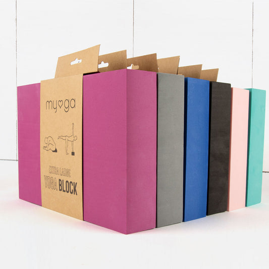 Extra Large Foam Yoga Blocks - Choice of Colours