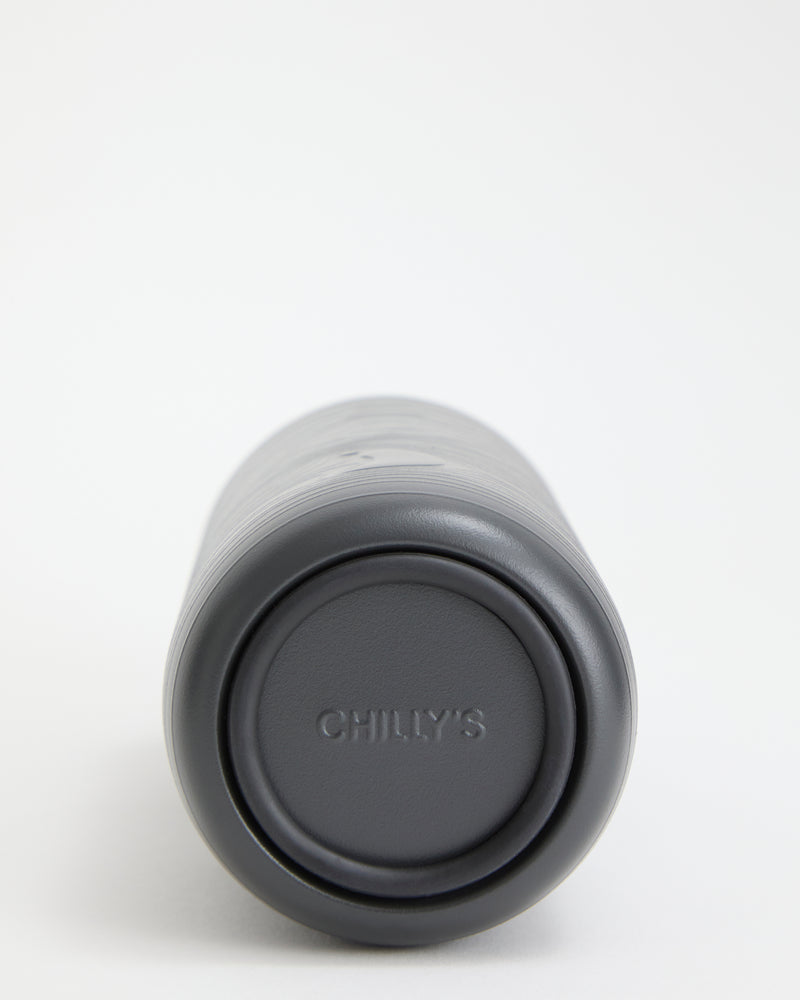 Chilly's - Series 3 Water Bottle, 500ml, Stereo Black