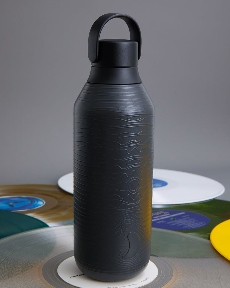 Chilly's - Series 3 Water Bottle, 500ml, Stereo Black