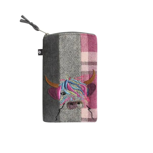 Tweed Applique Pencil Glasses Case by Earth Squared