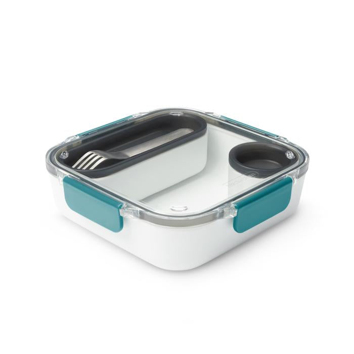 Original Lunch Box - Leak Proof Microwave-Safe Lunch Box with Fork 1L by Black + Blum - Ocean or Olive