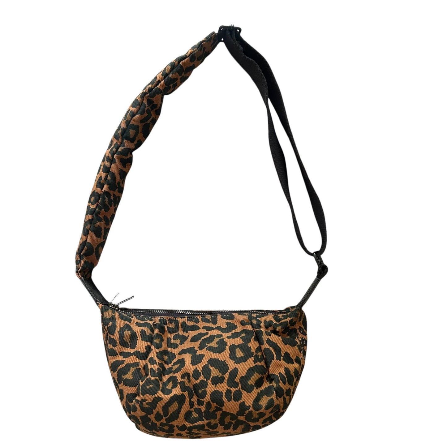 Sixton London - Brixton Cross Body Mini Sling Bag - Brown Leopard Print