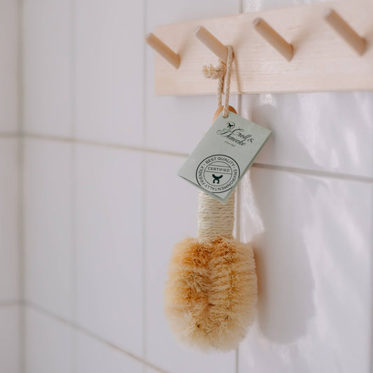 Croll & Denecke Japanese Style Body Brush - Natural Sisal Exfoliating Spa Tool