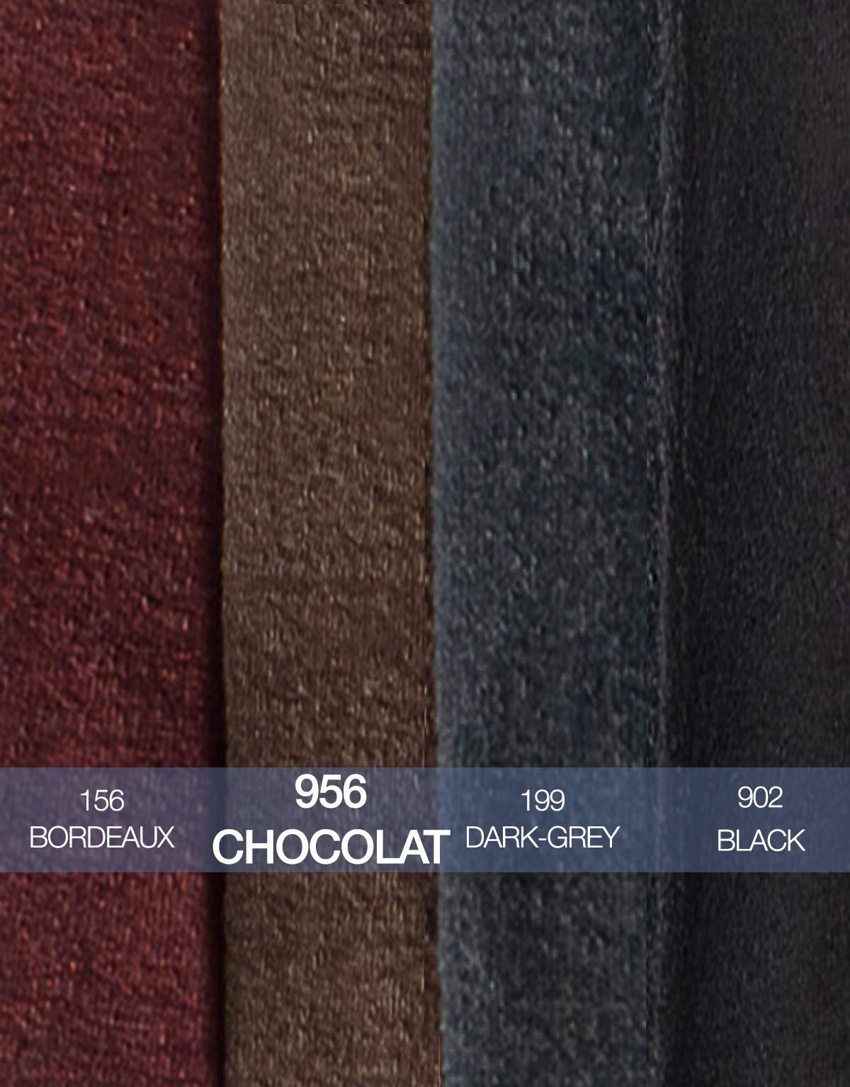 Cette - Merino Wool Tights 100 Denier, Winter Opaque Tights in Chocolate