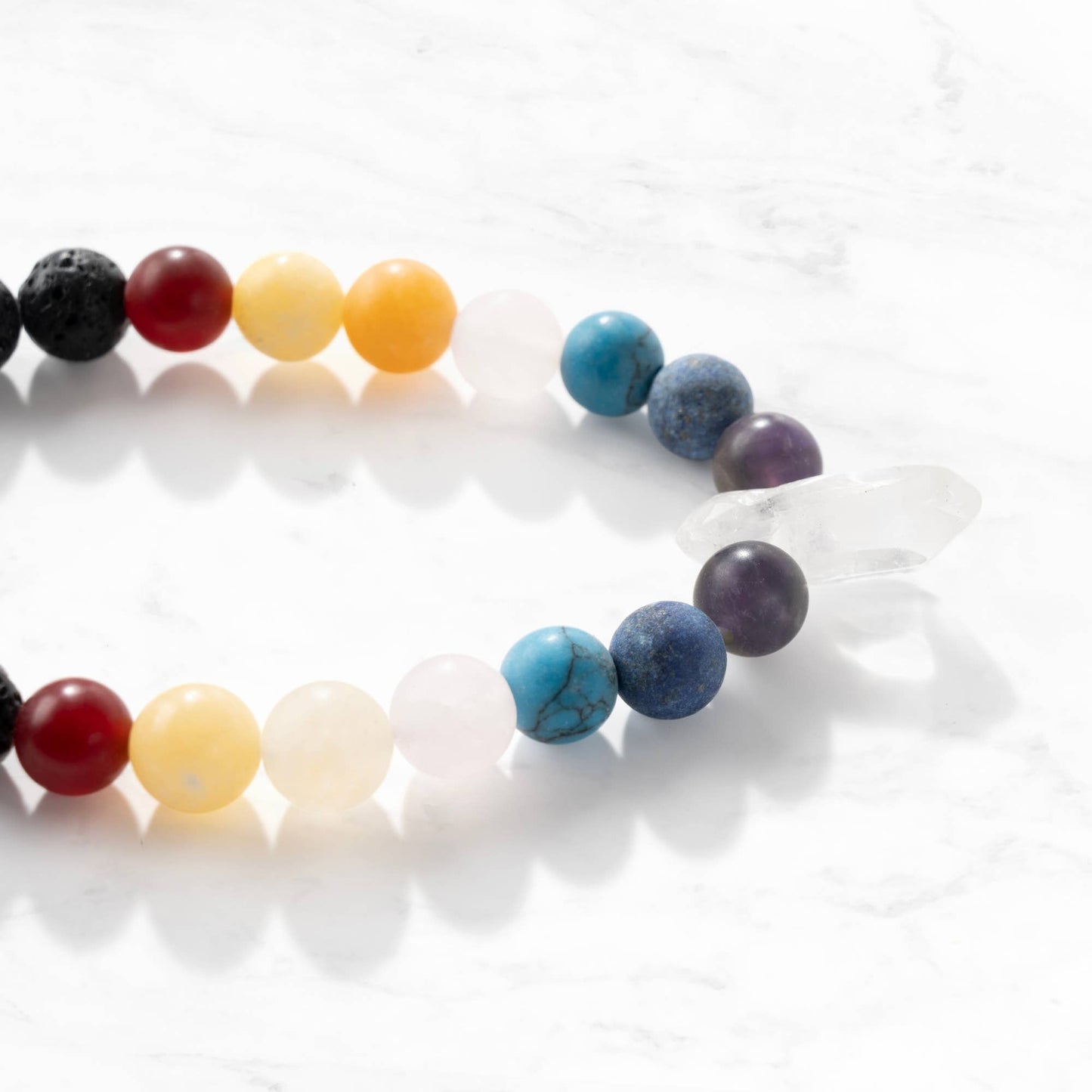 Myga Eco - Myga Beaded Bracelet: Love & Clarity