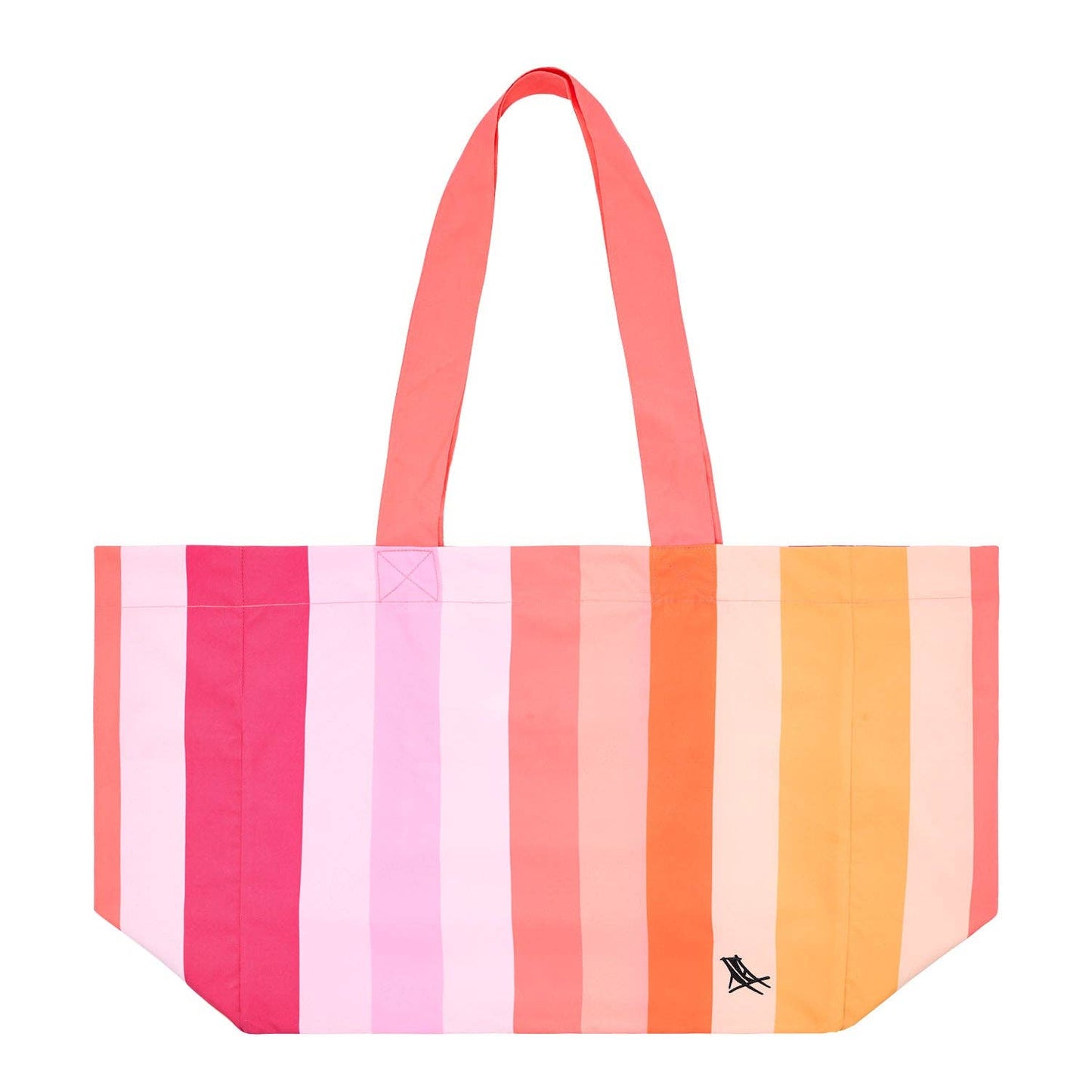 Dock & Bay UK - Dock & Bay Foldaway Tote Bags - Miami Sorbet: Medium (39x19cm)