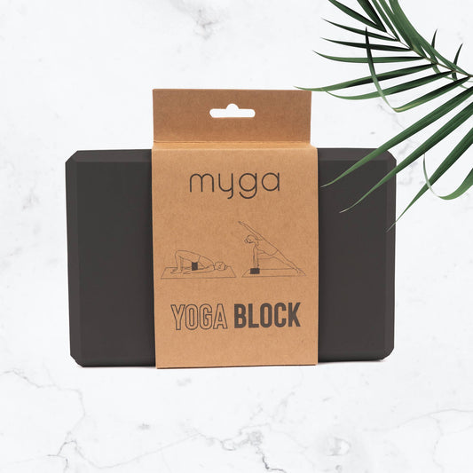 Myga Eco - Foam Yoga Blocks: Black