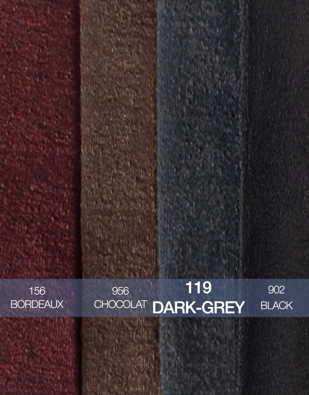 Cette - Merino Wool Tights 100 Denier, Winter Opaque Tights in Bordeaux