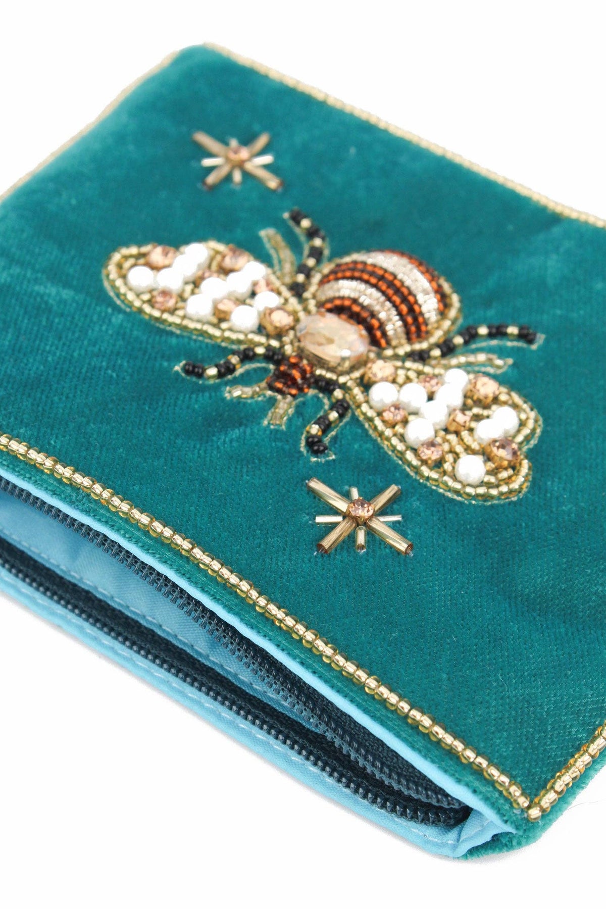 My Doris Small Beaded Velvet Pouch – Choice of Designs