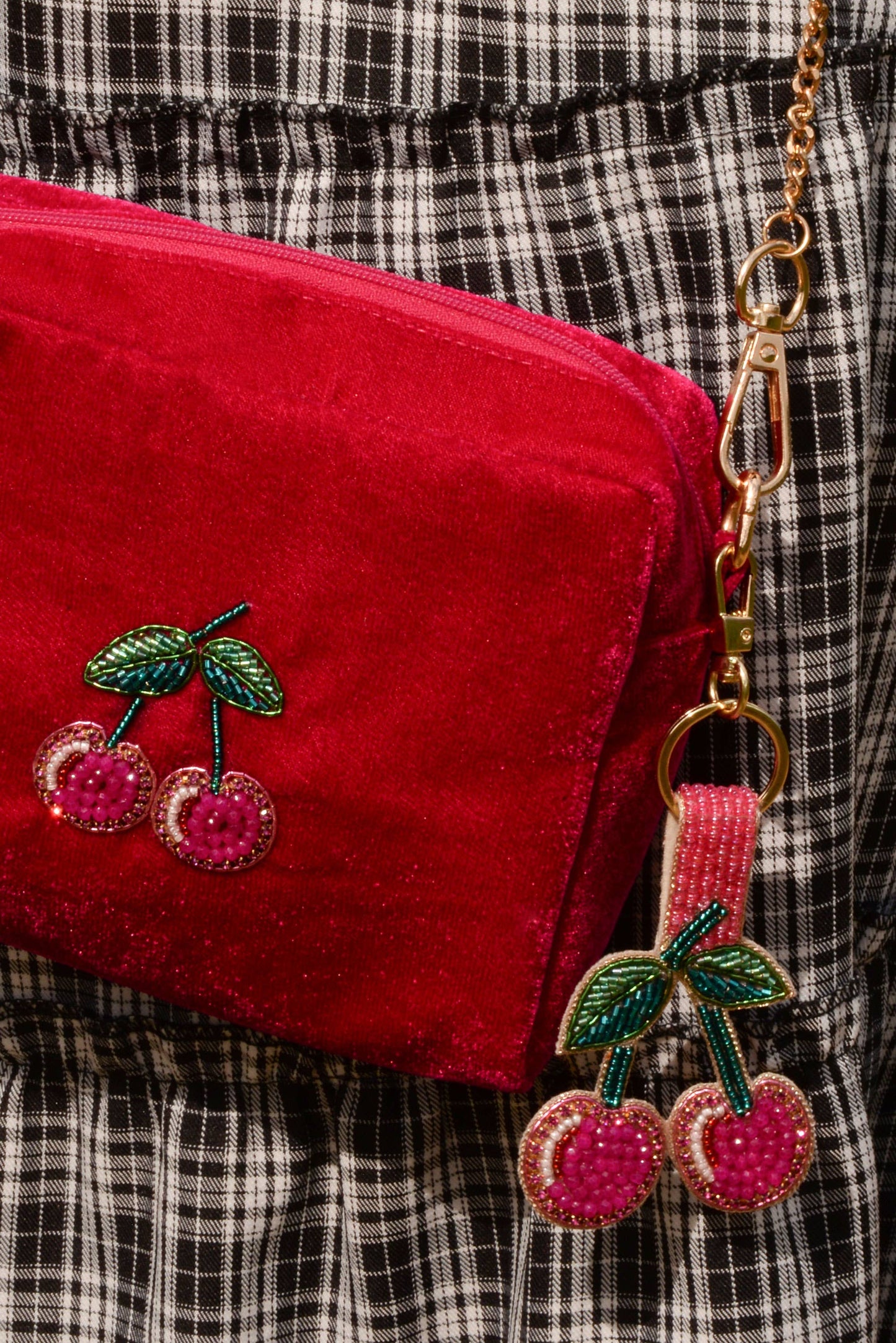 My Doris - CHERRY KEYRING/BAG CHARM