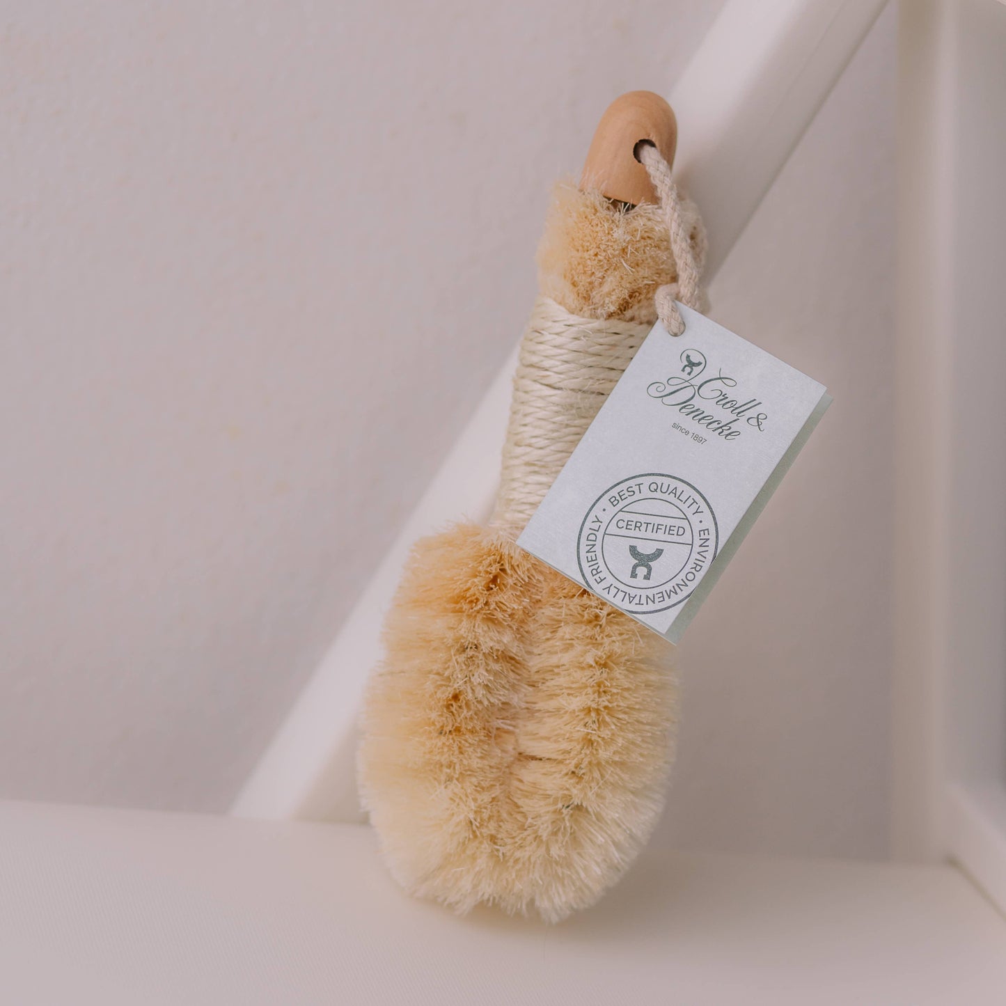 Croll & Denecke Japanese Style Body Brush - Natural Sisal Exfoliating Spa Tool
