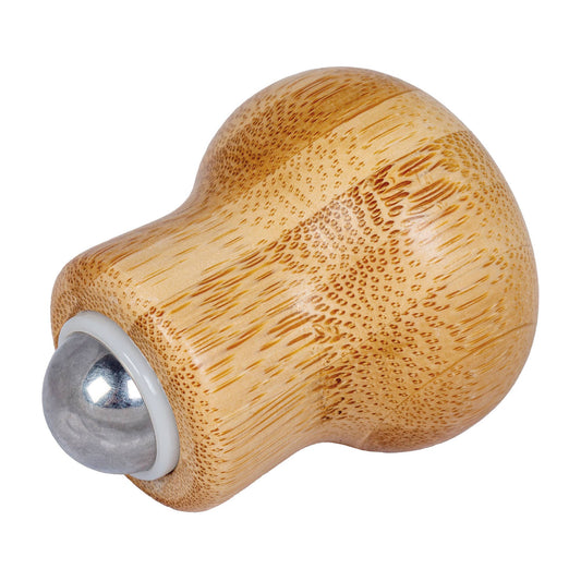 Croll & Denecke - Facial Massage Roller Wood with Stainless Steel Ball Migraine Ideal Gift