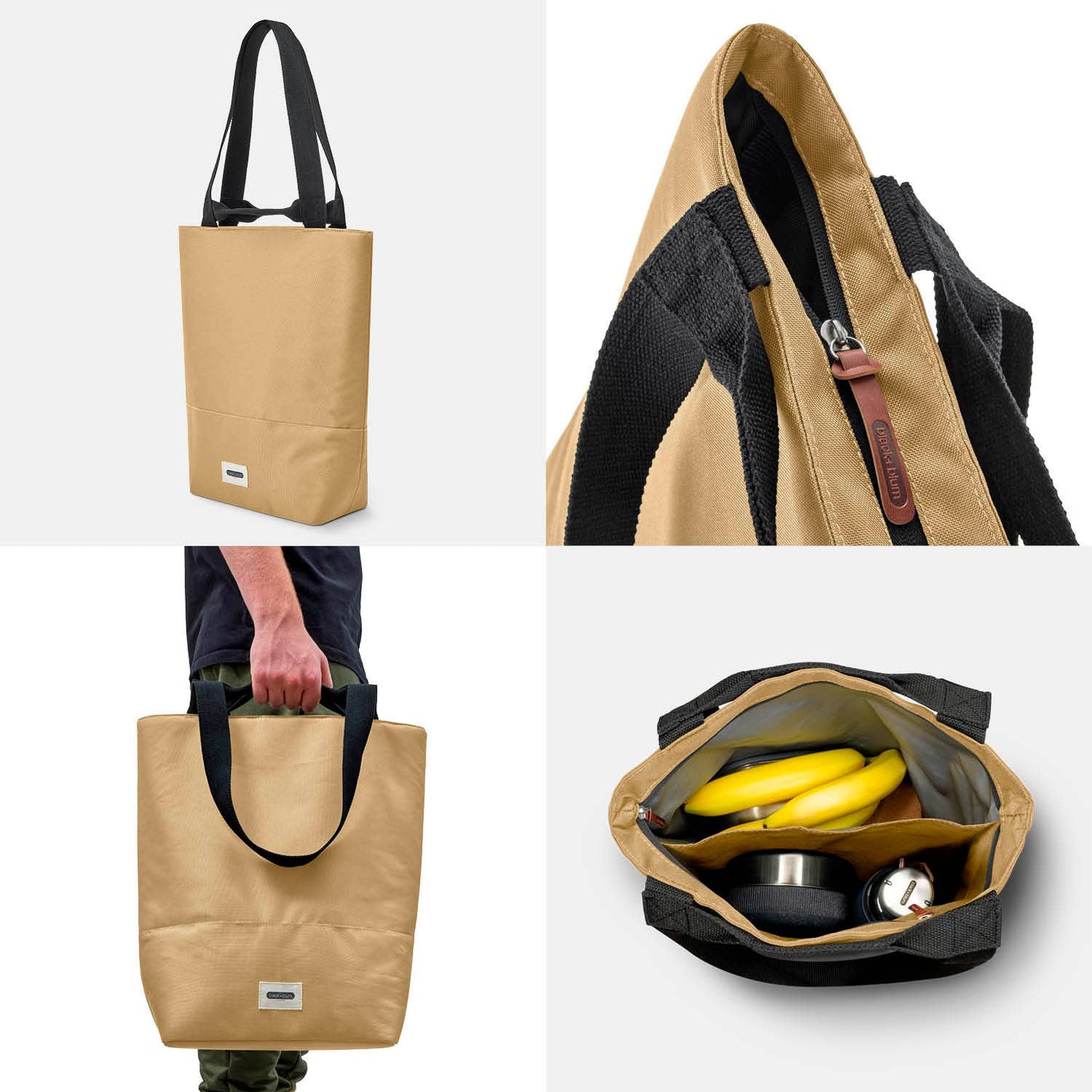 Black+Blum - Tote Bag - Recycled Insulated Tote Bag 16L: Slate