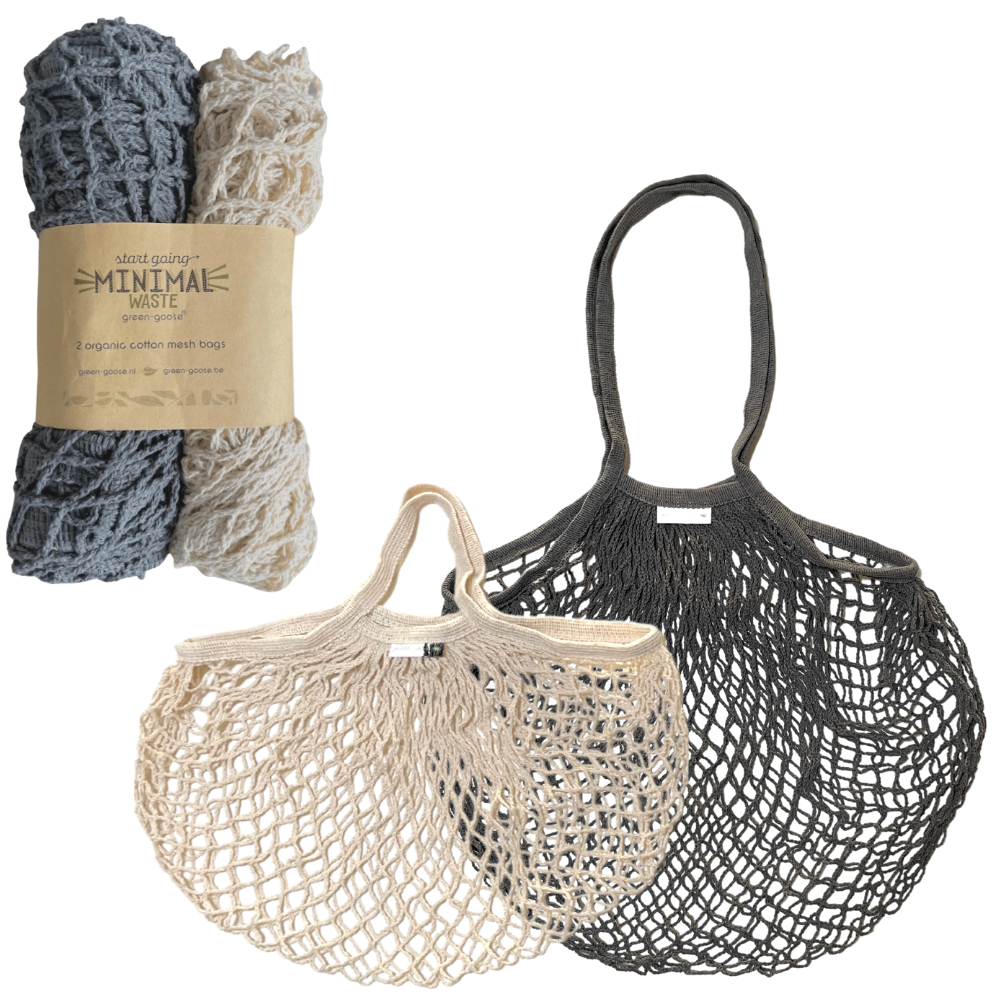 Mesh Shopping Bag Duo by Green Goose