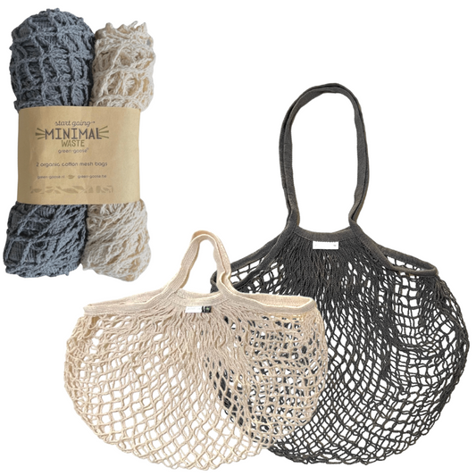 Mesh Shopping Bag Duo by Green Goose