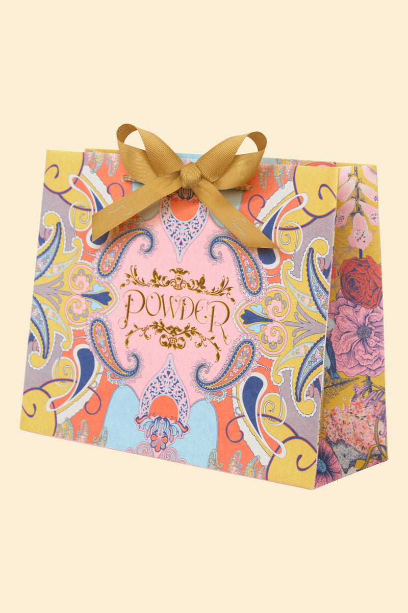 Velvet Embroidered Cosmetic Bag - Zipped Pouch Lobster Buddies in Lavender by Powder Design