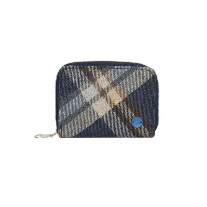 Earth Squared Tweed Zip-Around Purse