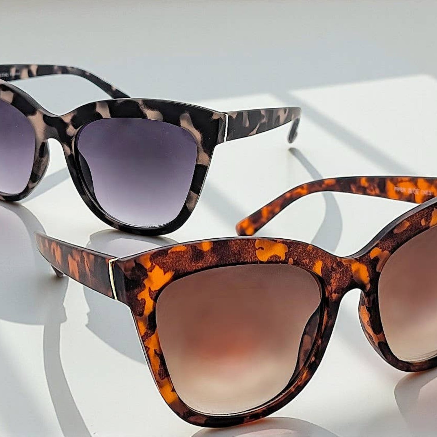 EyeLevel Piper Ladies Fashion Sunglasses – Brown & Grey Tort Gradient | 100% UVA/UVB Protection + Soft Case