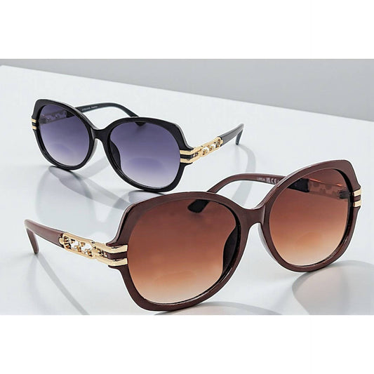 EyeLevel Layla Ladies Fashion Sunglasses – Two Stylish Gradient Options + Soft Protective Case
