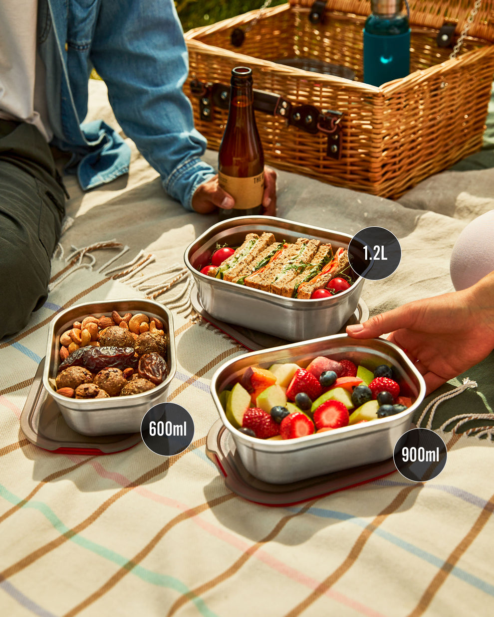 Black + Blum Meal Prep Box Set of 3