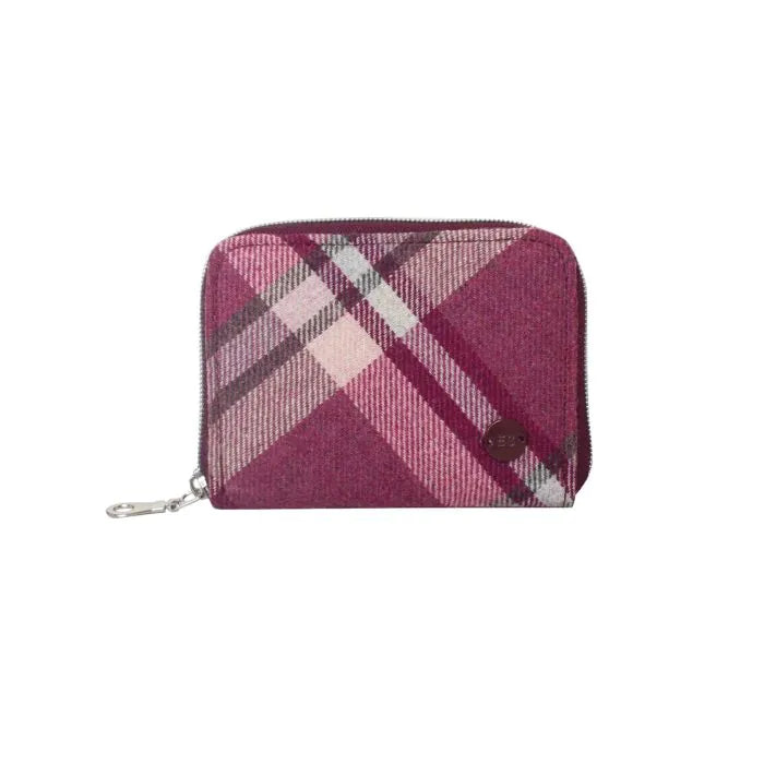 Earth Squared Tweed Zip-Around Purse