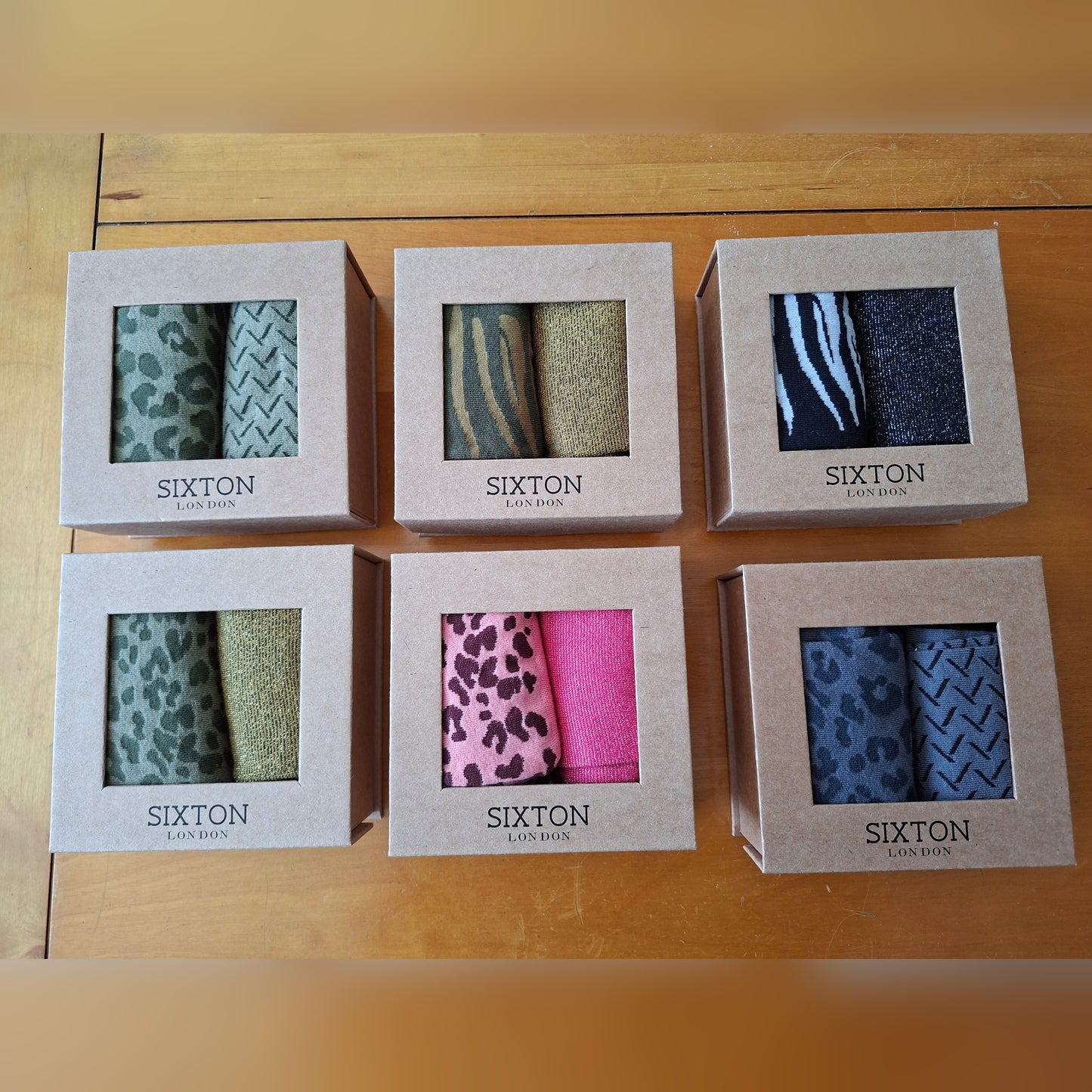 Sixton London Boxed Sock Duo – 2 Pair Gift Set