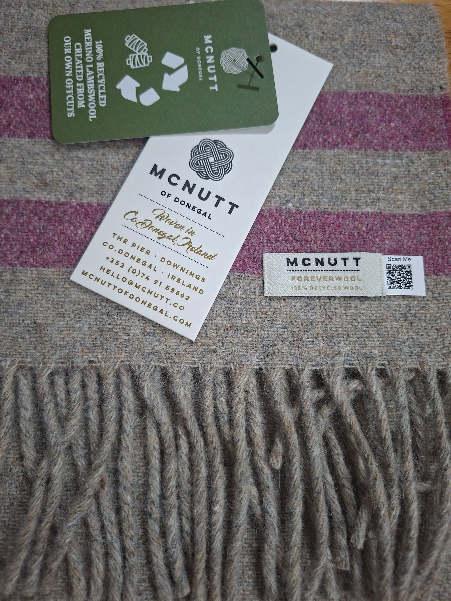 McNutt Forever Recycled Merino Scarf