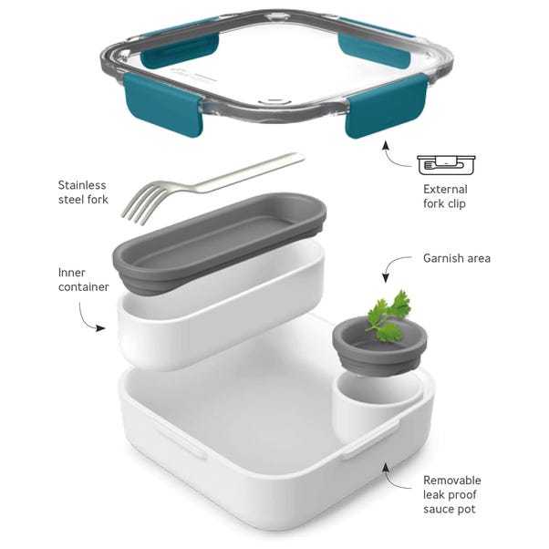 Black + Blum Original Lunch Box 1L – Ocean Blue