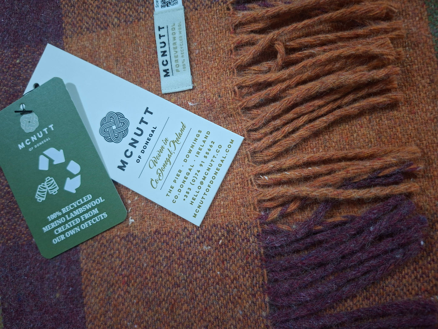 McNutt Forever Recycled Merino Scarf