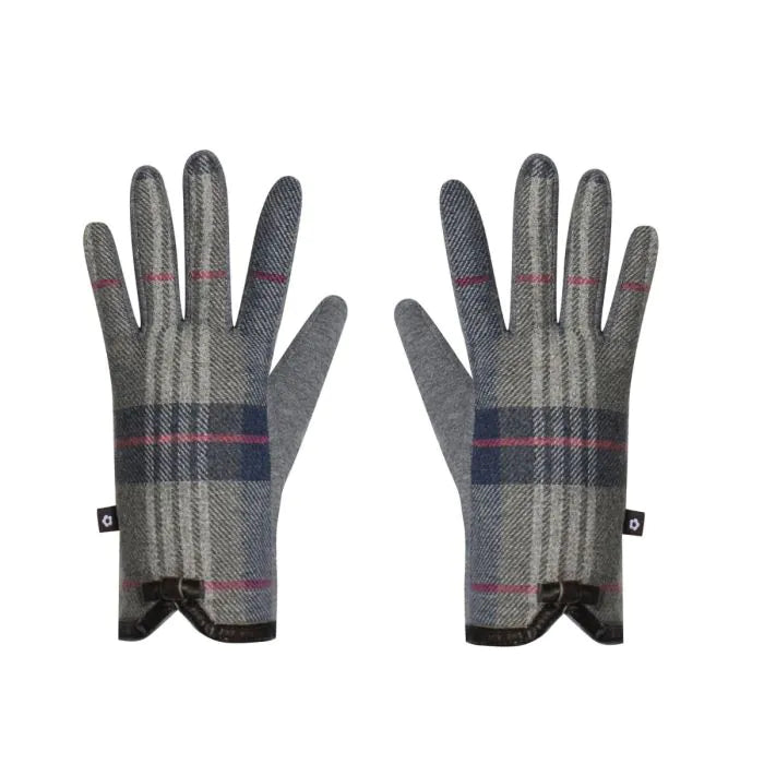 Earth Squared Wool Blend Tweed Gloves