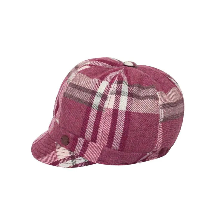 Earth Squared Recycled Tweed Baker Boy Cap