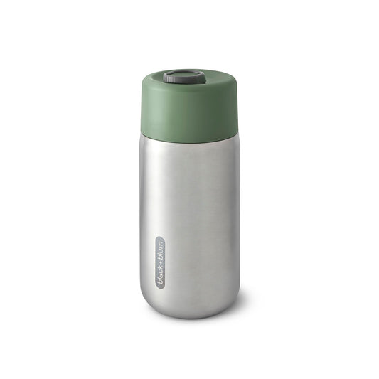 Insulated Travel Mug - Leak Proof Stainless Steel Travel Cup - Slate or Olive