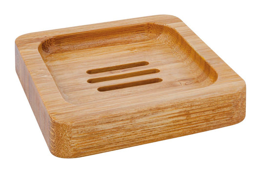 Bamboo Square Soap Dish - Croll & Denecke