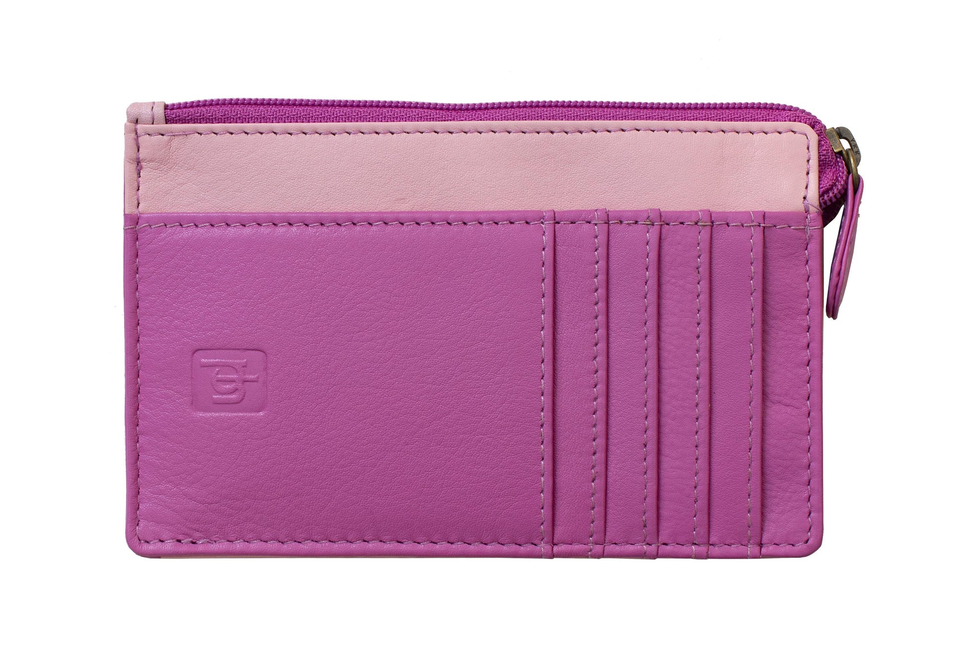 Clara RFID Leather Card Purse by PrimeHide - Diamond Parrot Accessory Emporium