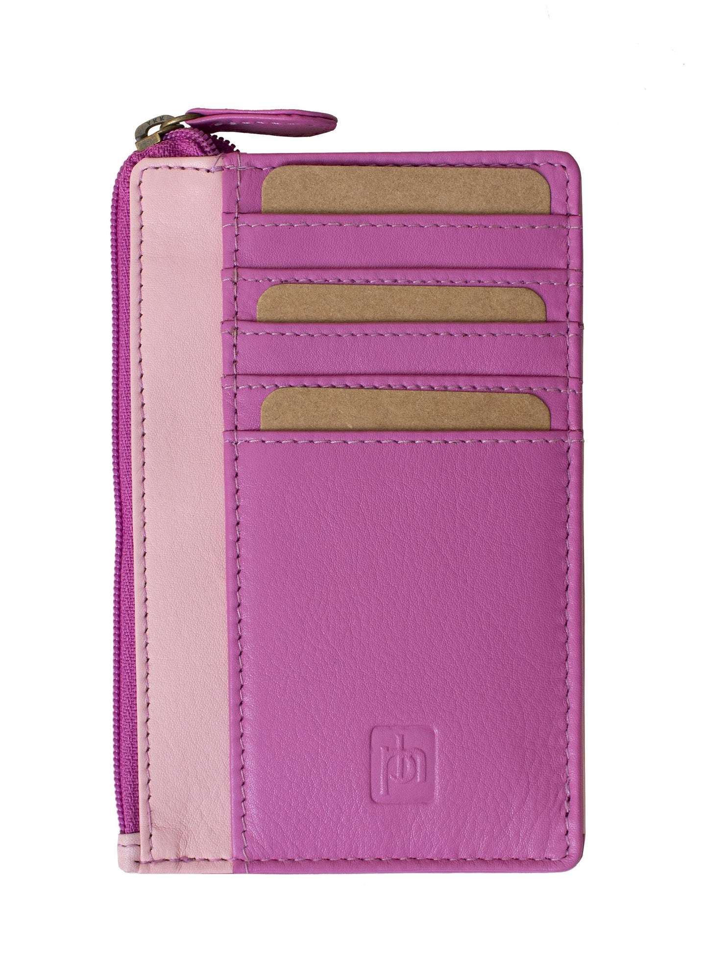 Clara RFID Leather Card Purse by PrimeHide - Diamond Parrot Accessory Emporium