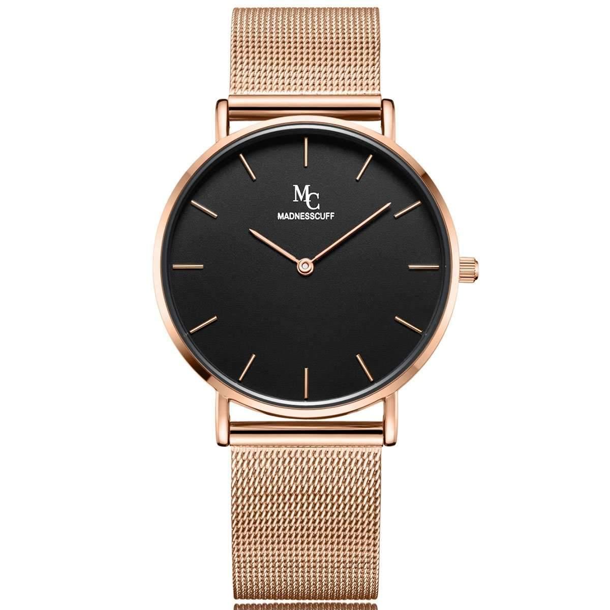 The Classic Black Edition Watch - Diamond Parrot Accessory Emporium