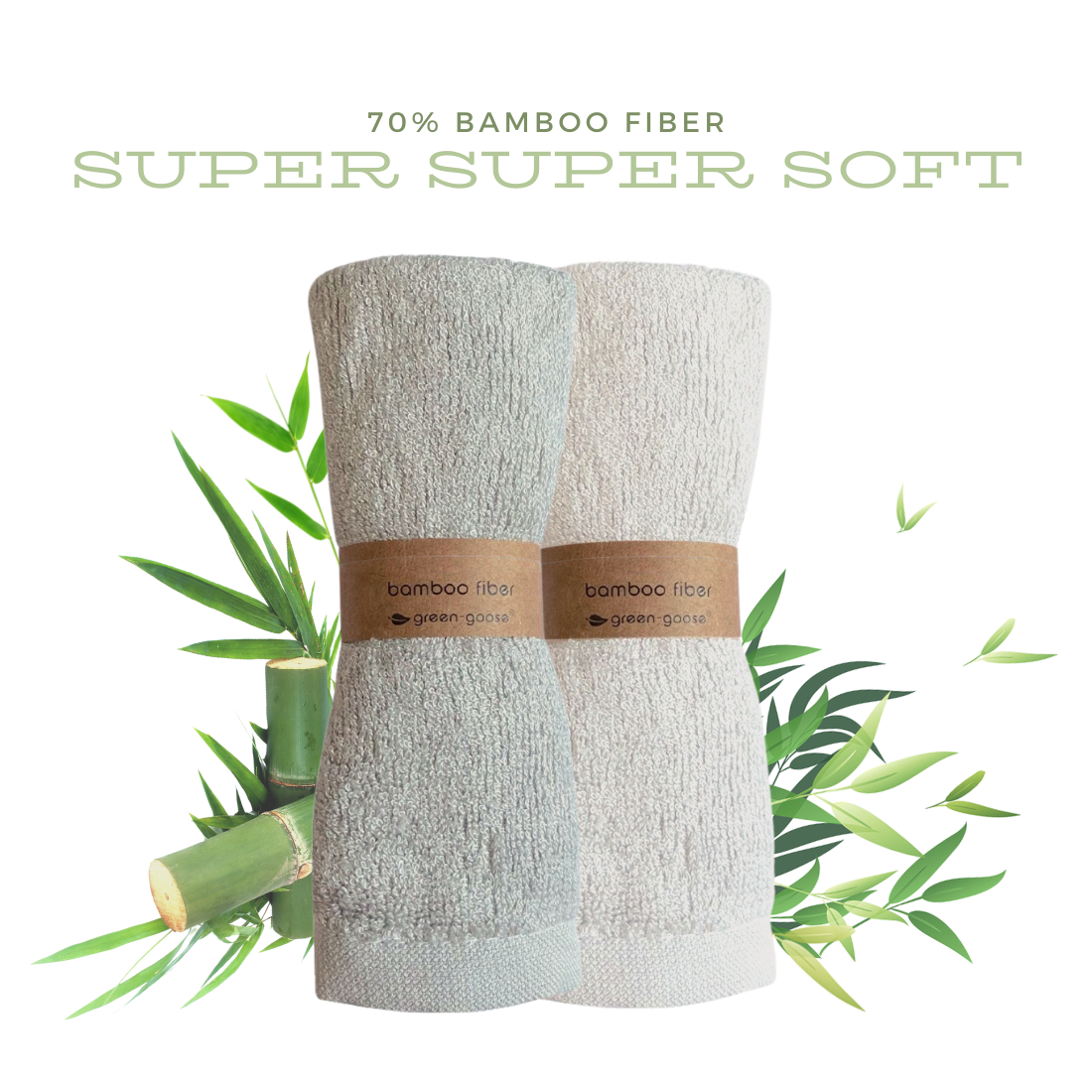 Bamboo Washcloth Duo