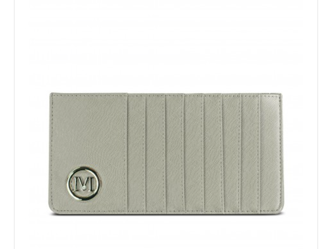 Ladies Slim Card and Cash Wallet by Miss Lulu - Diamond Parrot Accessory Emporium