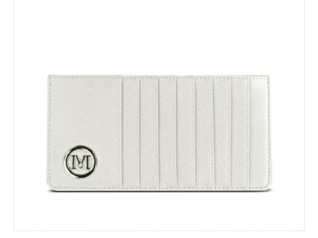 Ladies Slim Card and Cash Wallet by Miss Lulu - Diamond Parrot Accessory Emporium