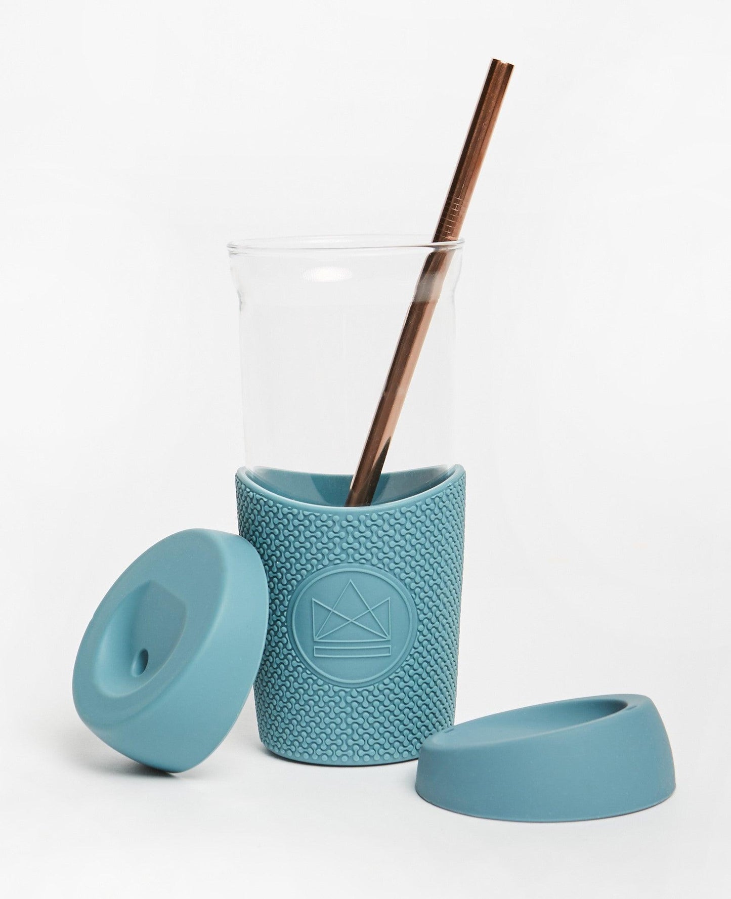 Glass Smoothie Cup by Neon Kactus - Diamond Parrot Accessory Emporium