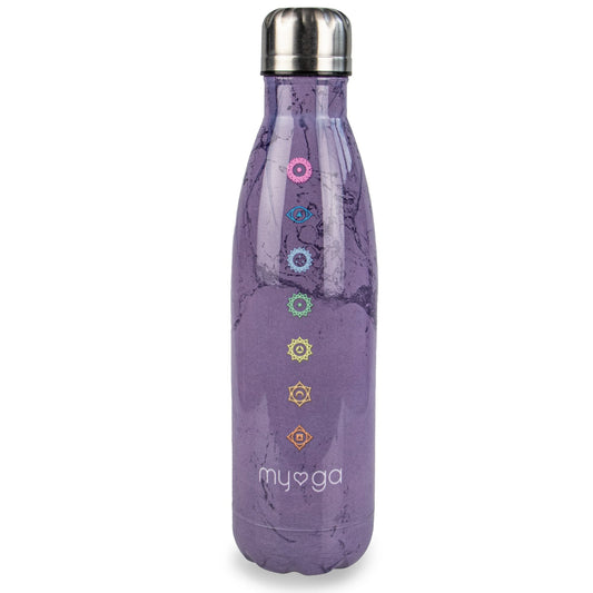 MYGA Chakra Metal Drinks Bottle 500ml