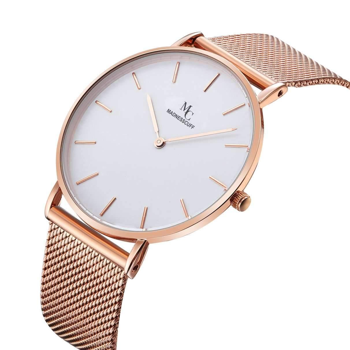 The Classic White Edition Watch - Diamond Parrot Accessory Emporium